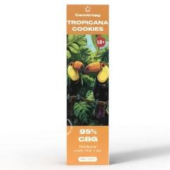 Canntropy CBG Vape Pen Tropicana Cookies, 95 % CBG, 1ml