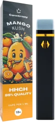 Canntropy HHCH Vape Pen de unică folosință Mango Kush, calitate HHCH 95%, 1 ml