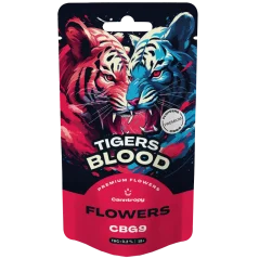 Canntropy CBG9 Flowers Tigers Blood, CBG9 85% качество, 1 - 100 гр.
