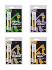 Cartușe HHCP Super Strong Canntropy, set complet - 4 arome x 1 ml