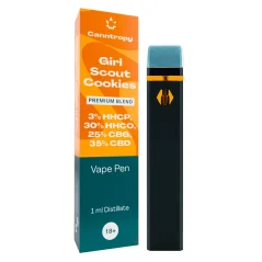 Canntropy HHC-P-O Blend Vape Pen Purple Punch, HHC-P 3%, HHC-O 30%, CBD 60%, 1 ml