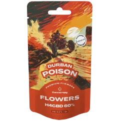 Canntropy H4CBD flower Durban Poison 60%, 1 g - 100 g