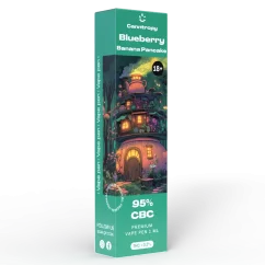 Canntropy CBC Vape Pen Pancake Blueberry Banana Pancake, 95 % CBC, 1ml