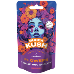 Canntropy THCJD Flower Bubba Kush, THCJD 90% kvaliteet, 1 g - 100 g