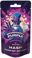 Canntropy CBDP Hash Granddaddy Purple, CBDP 88% Qualität, 1 g - 5 g