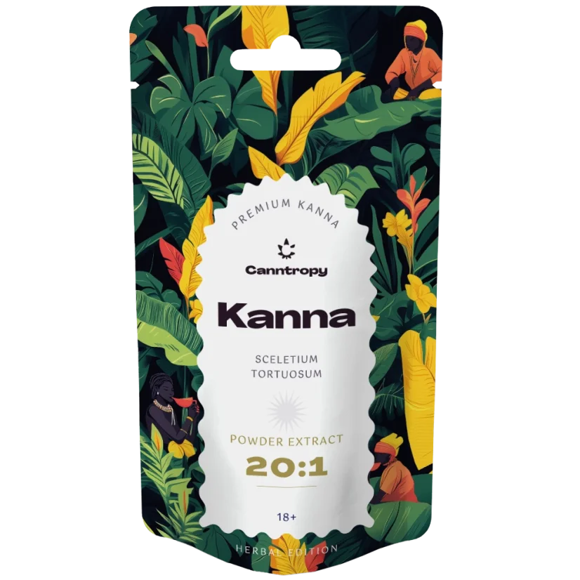 Canntropy Kanna (Sceletium Tortuosum) pulverextrakt 20x, 1g - 100g