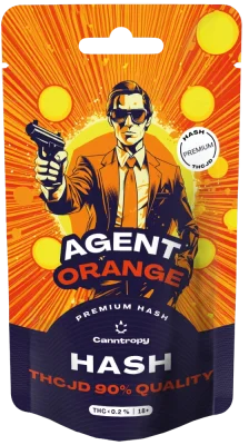 Canntropy THCJD Hash Agent Orange, THCJD 90% kakovosti, 1 g - 5 g