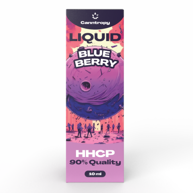 Canntropy HHCP Liquid Blueberry, HHCP 90% kvalita, 10ml