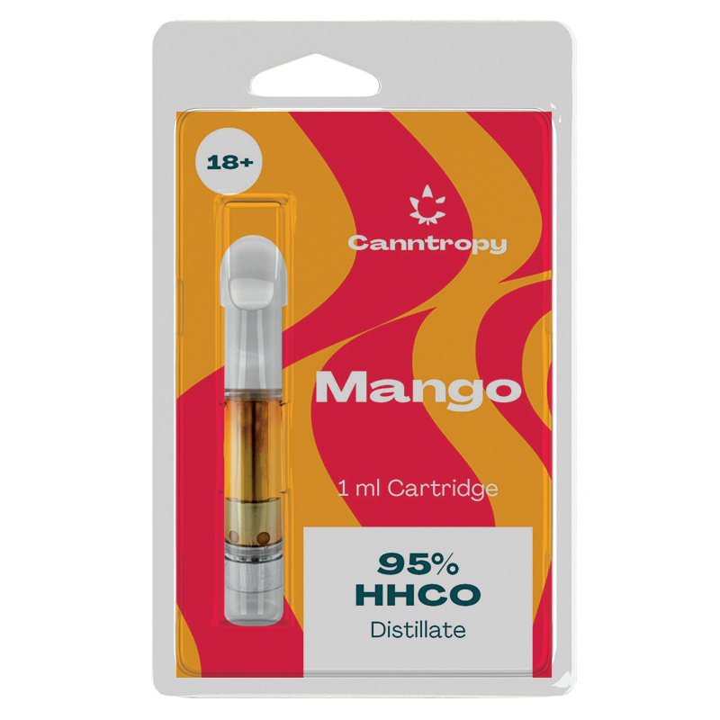 Canntropy HHC-O Cartuș Mango, 95% HHC-O, 1 ml