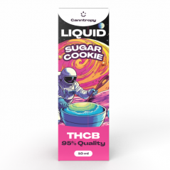 Cannatropy THCB Liquid Sugar Cookie, qualidade THCB 95%, 10ml