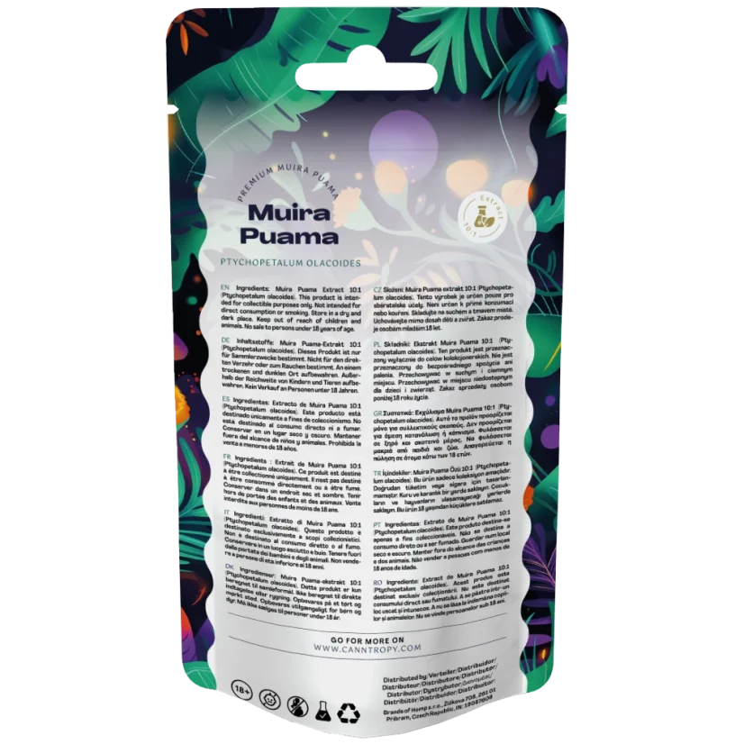 Canntropy Muira Puama (Ptychopetalum olacoides) Extract 10:1, 5 g - 100 g