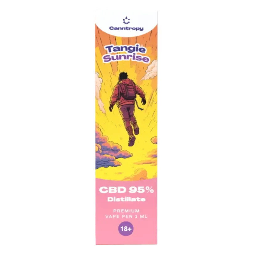 Canntropy CBD Vape Pen μιας χρήσης Tangie Sunrise, CBD 95 %, 1 ml