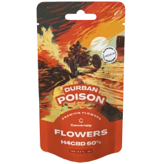 Canntropy H4CBD blomma Durban Poison 60%, 1 g - 100 g