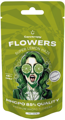 Canntropy HHCPO Flower Super Lemon Haze, HHCPO Kvalitet 85 %, 1 g - 100 g