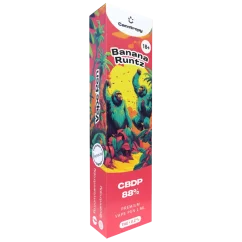 Canntropy CBDP Vape Pen Banana Runtz, CBDP 88% kokybė, 1 ml