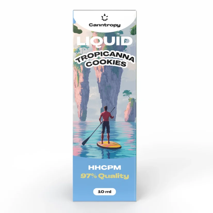 Canntropy Biscoitos Tropicanna Líquidos HHCPM, HHCPM 97% qualidade, 10 ml