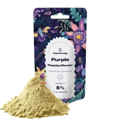 Canntropy Violetti passionkukka (Passiflora incarnata) -uute, 5 % flavonoideja, 5 g - 100 g