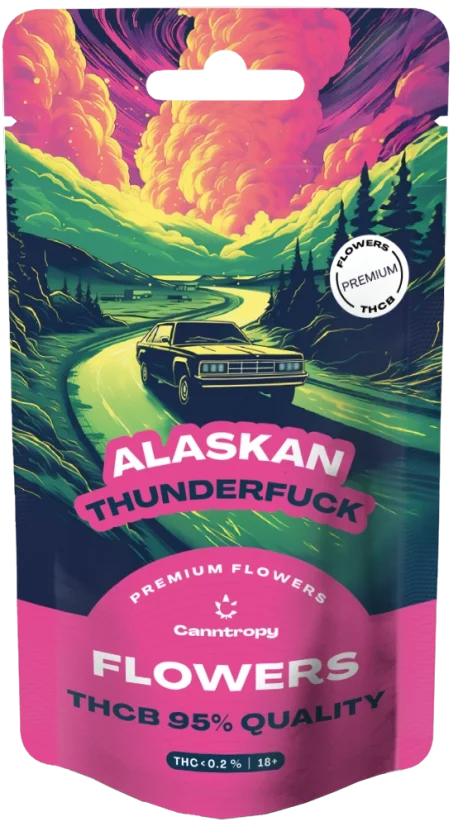 Canntropy THCB Flower Alaskan Thunderfuck, ποιότητα THCB 95%, 1 g - 100 g