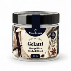 Canntropy Miscela di Canapa Fiori Macinati - Gelatti (20 g)