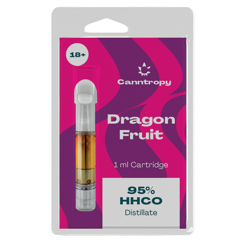 Cartucho Canntropy HHC-O Dragon Fruit, 95% HHC-O, 1 ml