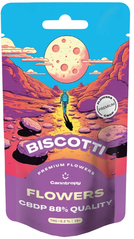 Canntropy CBDP Flower Biscotti, CBDP 88%-os minőség, 1 g - 100 g