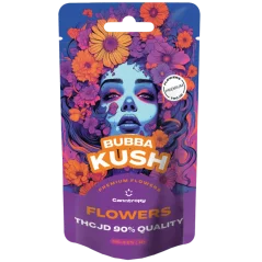 Canntropy THCJD Flower Bubba Kush, THCJD 90% kakovost, 1 g - 100 g