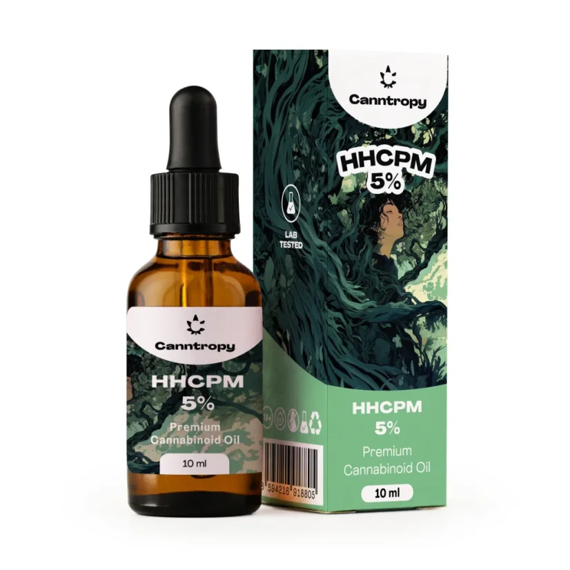 Canntropy HHCPM Olejek kannabinoidowy Premium, 5% HHCPM, 10 ml