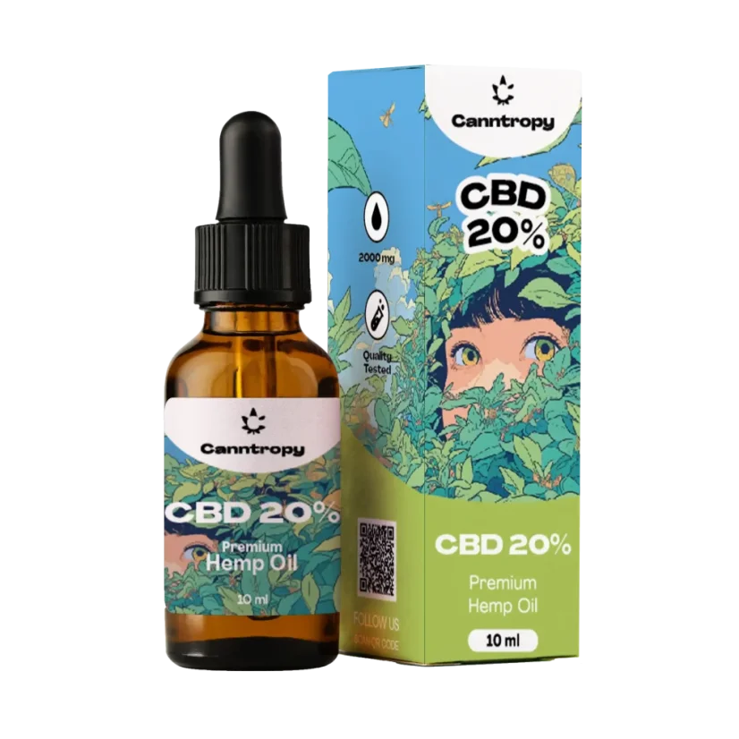 Canntropy CBD Έλαιο Κάνναβης, 20%, 2000mg, 10ml