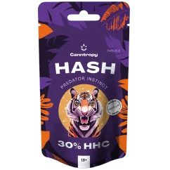 Canntropy HHC Hash Predator Instinct, 30 % HHC, 1 g - 100 g