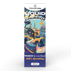 Canntropy THCV Liquid Churroz elävä hartsi terpeenit, THCV 96 % laatu, 10 ml