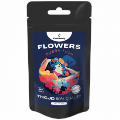 Canntropy THCJD Λουλούδι Bubba Kush, THCJD 90% ποιότητα, 1 g - 5 g