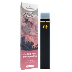 Canntropy 10-OH-HHC Caneta Vape Tosse de Morango, 10-OH-HHC 97% de qualidade, 1ml