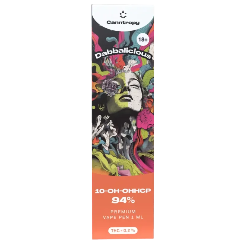 Canntropy 10-OH-HHCP Vape Pen Dabbalicious, 10-OH-HHCP 94% quality, 1 ml