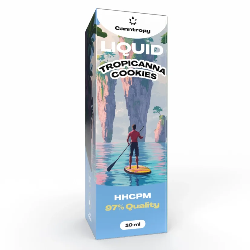 Canntropy Biscoitos Tropicanna Líquidos HHCPM, HHCPM 97% qualidade, 10 ml
