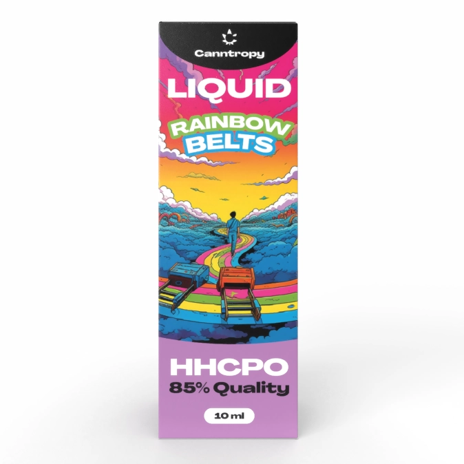 Canntropy HHCPO Liquid Rainbow Belts, HHCPO 85% ποιότητα, 10ml