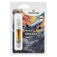 Canntropy THCV Cartridge Sour Diesel - 20 % THCV, 60 % CBG, 20 % CBN, 1 ml