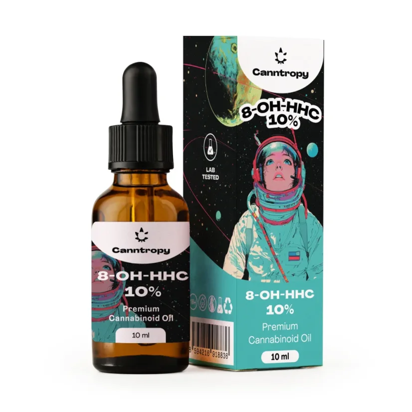 Canntropy 8-OH-HHC Premium Cannabinoid Oil, 10 % 8-OH-HHC, 10 ml