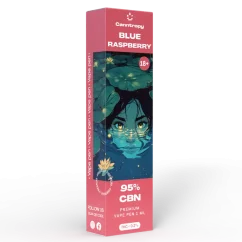 Canntropy CBN Vape Pen Blue Raspberry, 95 % CBN, 1ml