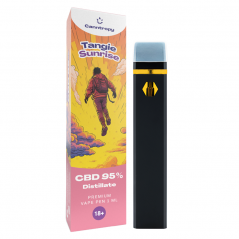 Canntropy CBD Wegwerp Vape Pen Tangie Sunrise, CBD 95 %, 1 ml
