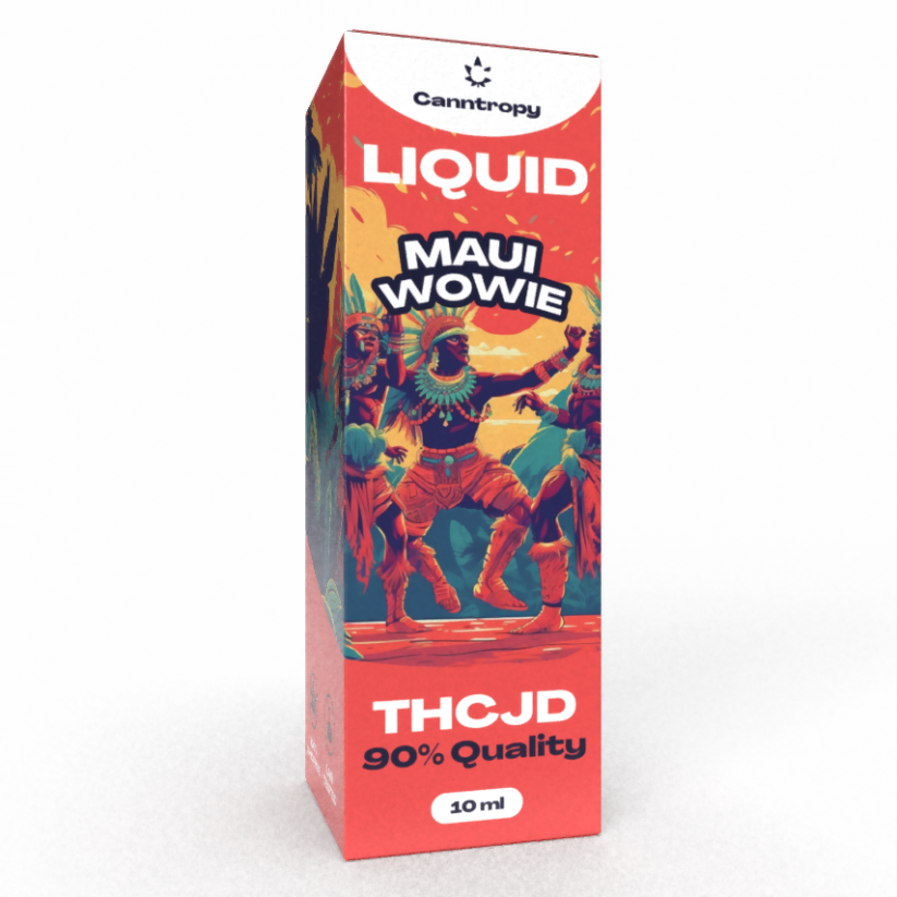 Canntropy THCJD Liquid Maui Wowie, THCJD 90% de qualidade, 10ml