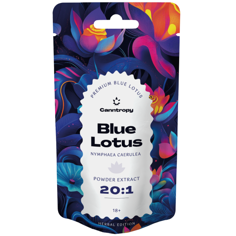 Canntropy Blue Lotus (Nymphaea Caerulea) Powder Extract 20x, 5g - 100g