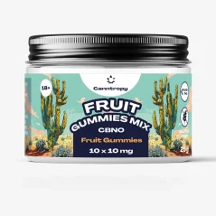 Canntropy CBNO Fruit Gummies Mix, 10 pcs x 10 mg, 100 mg CBNO, 25 g