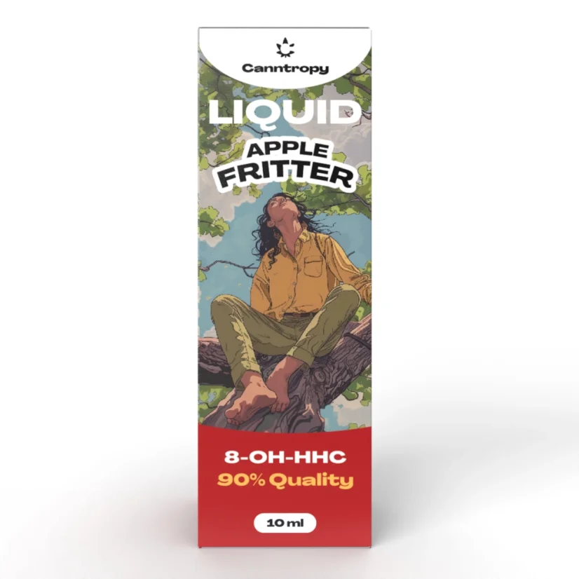 Canntropy 8-OH-HHC Liquid Apple Fritter, 8-OH-HHC 90% ποιότητα, 10 ml