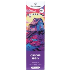 Canntropy CBDP Vape Pen Blueberry, CBDP 88% quality, 1 ml