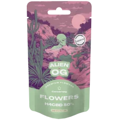 Canntropy H4CBD flower Alien OG 50%, 1 g - 100 g