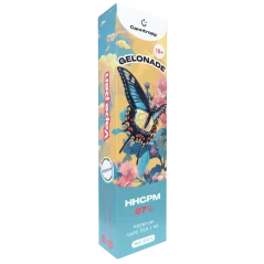 Canntropy Caneta Vape HHCPM Gelonade, HHCPM 97% qualidade, 1 ml