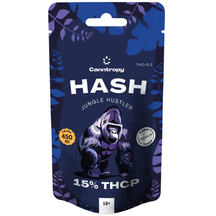Canntropy THCP Hash Jungle Hustler, 15 % THCP, 1 g - 100 g