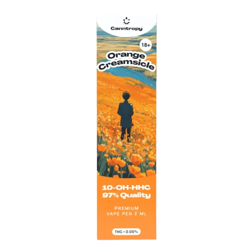 Canntropy 10-OH-HHC Vape Pen Orange Creamsicle, 10-OH-HHC 97% Ποιότητα, 2 ml