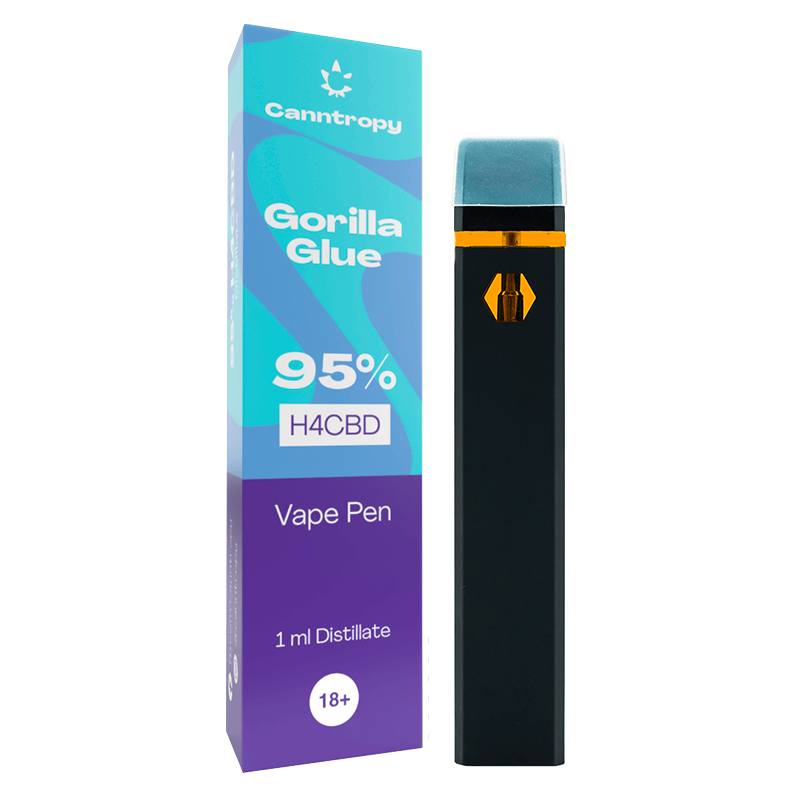 Canntropy H4CBD Vape Pen Gorilla Glue, 95%, 1 ml