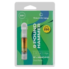 Canntropy HHCPO Cartridge 9 Pound Hammer 5 %, 1 ml